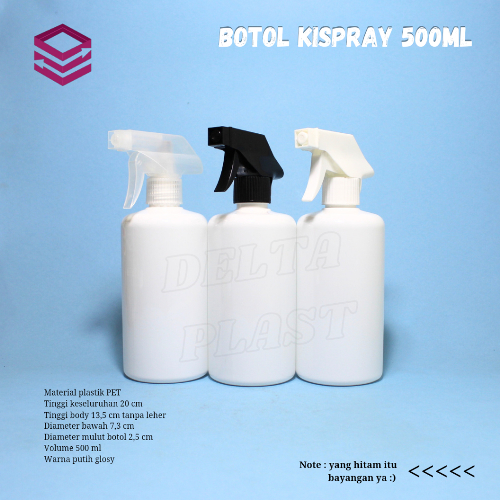 BOTOL SEMPROT 500 ML / BOTOL KISPRAY 500 ML / BOTOL SPRAY 500ML
