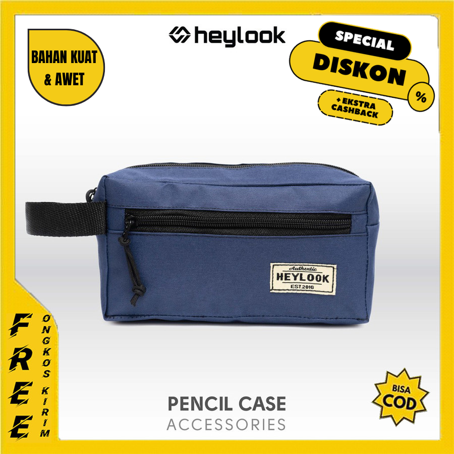 Tempat Kotak Wadah Case Alat Tulis Kantor Kerja Pensil Pencil Pulpen Atk N12