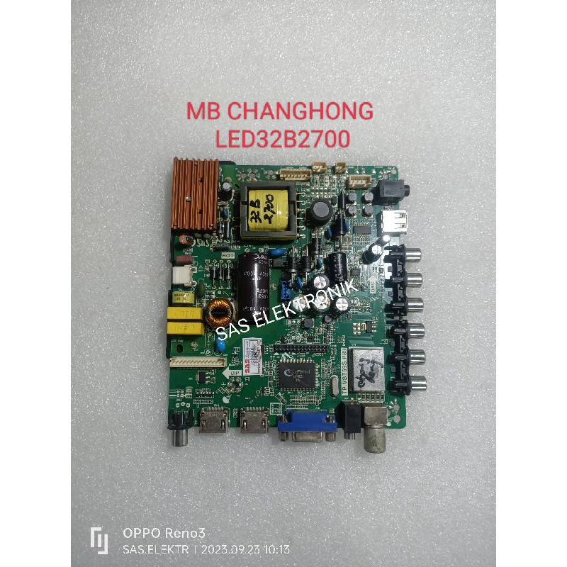 MB MOTHERBOARD MAINBOARD MESIN TV LED CHANGHONG LED32B2700 LED-32B2700