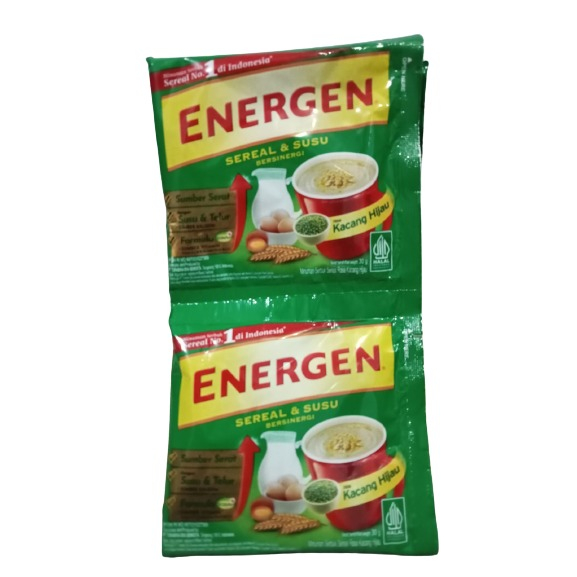 

Energen Kacang Hijau Renceng 10 Sachet