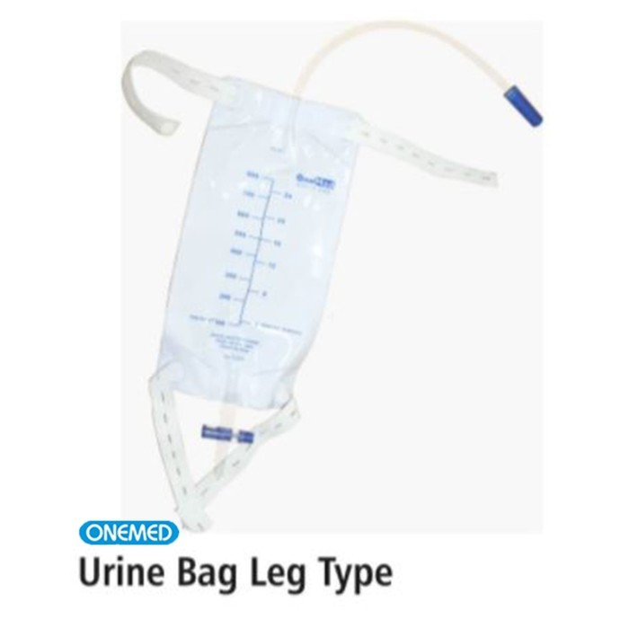 Onemed Urine Bag 800ml Type Leg / Urine Bag Paha Kantong Kencing Urin Bag Onemed