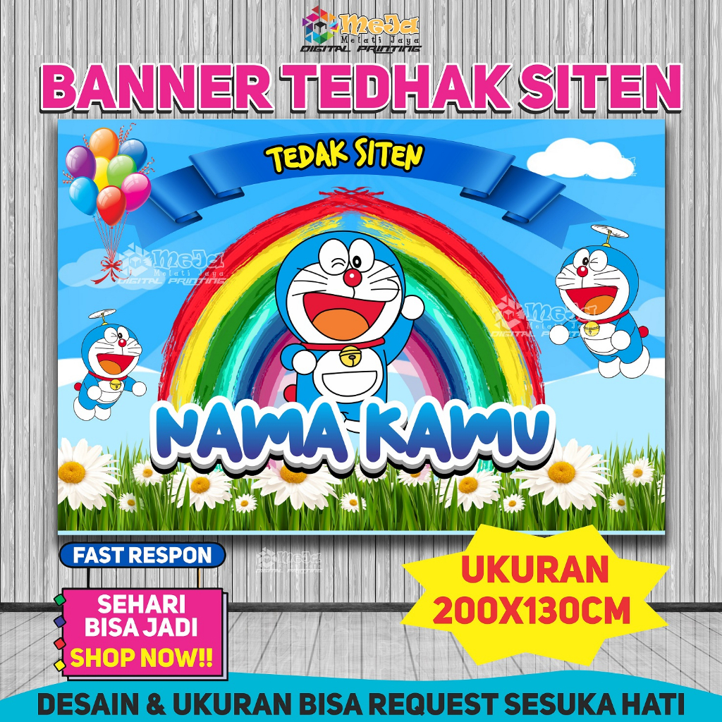 BANNER TEDHAK SITEN DESAIN CUSTOM