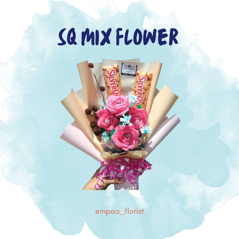 

Silverqueen Mix Flower Bouquet