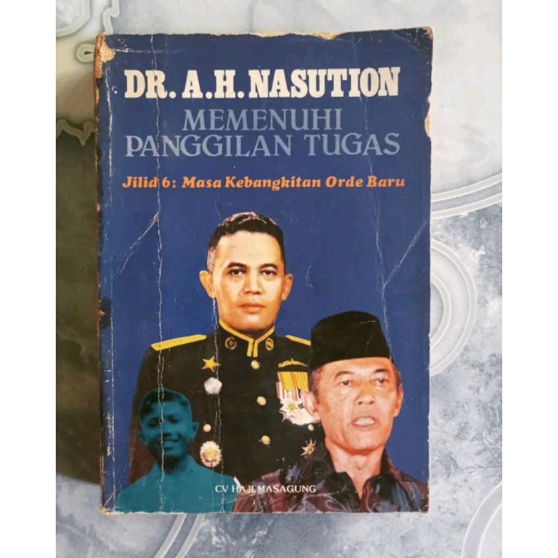 Original Memenuhi Panggilan Tugas Jilid 6 Dr. A. H. Nasution