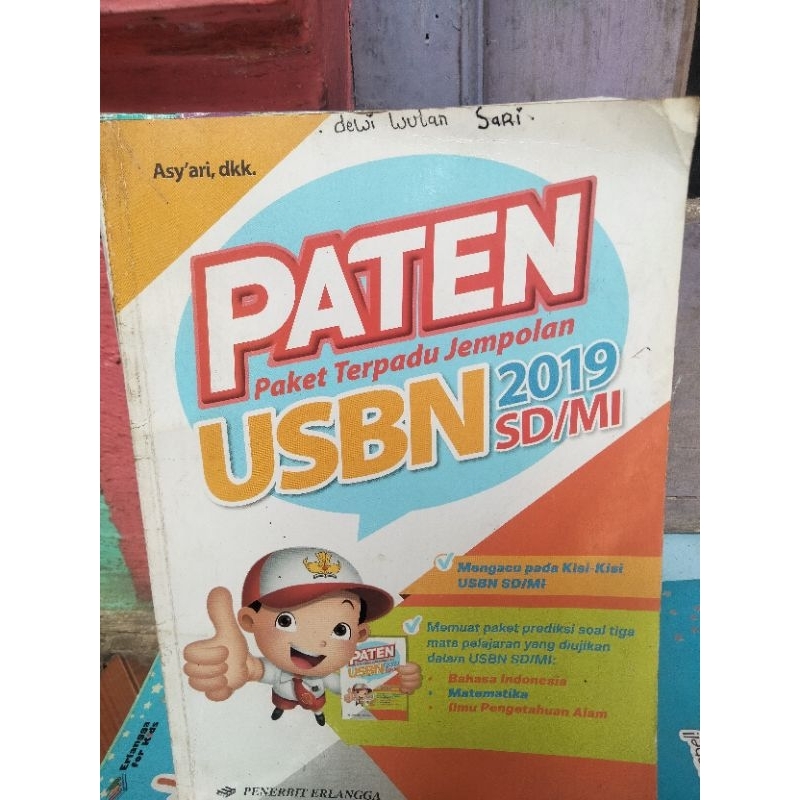 PATEN ERLANGGA USBN 2019 SD/MI
