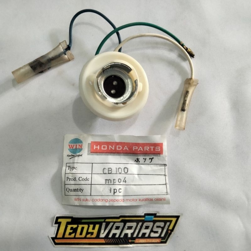Peteng Fiting Piting Soket Lampu Depan Honda CB100 WIN100 GL100 CB Win GL