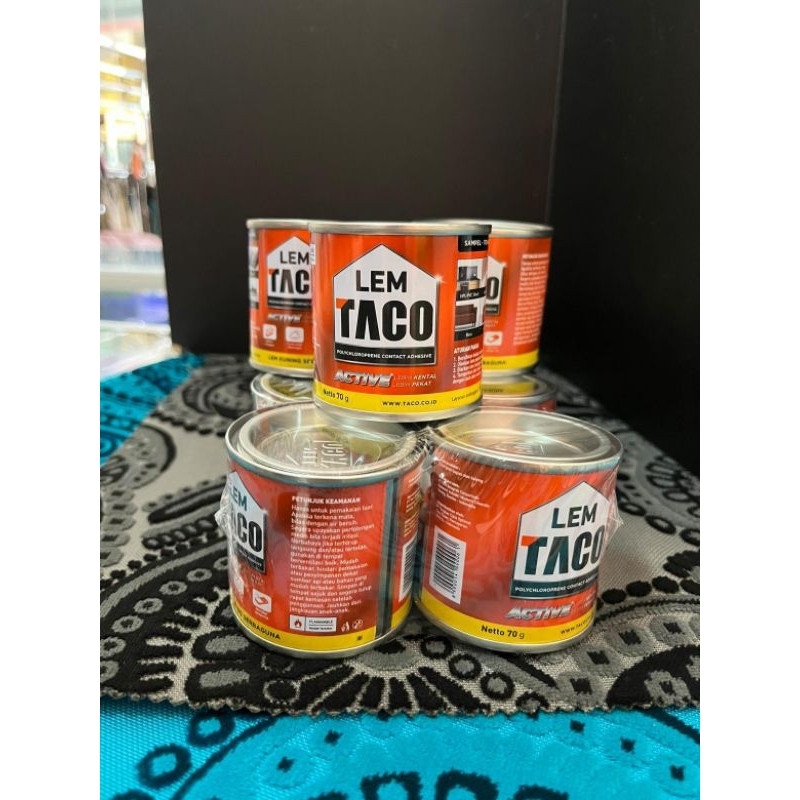 LEM TACO MERAH ACTIVE SERBAGUNA/ LEM TACO UNTUK FURNITURE, KAIN dan AKSESORIS