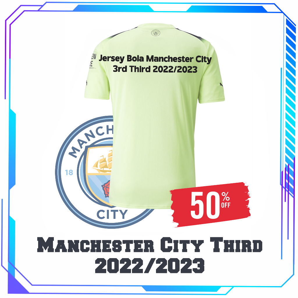 Jersey Fans Issue Import Manchester City 3rd Third 2022/2023 Promo
