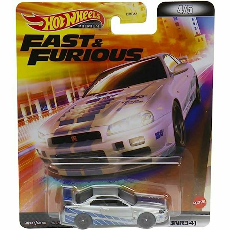hotwheels nissan skyline r34