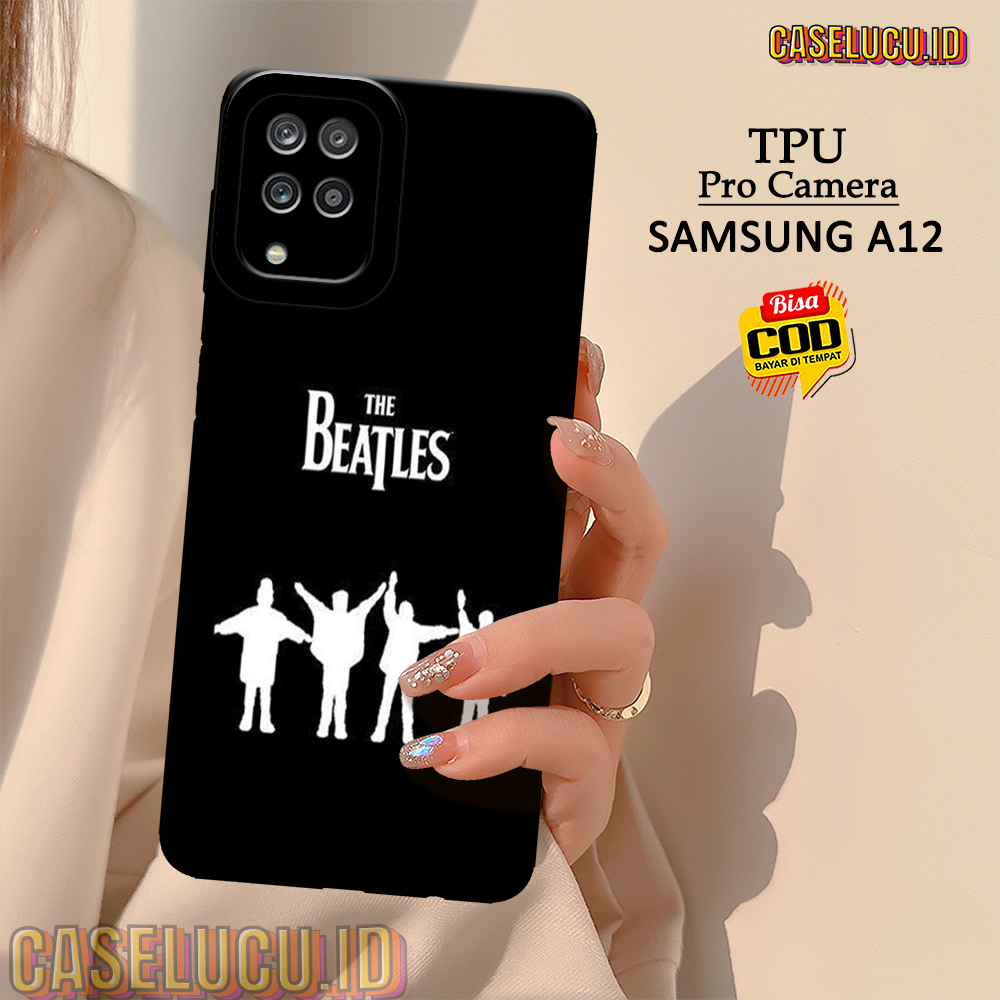 Casing Hp Samsung A12 Terbaru - Fashion Case Band - Case Samsung A12 - Soft Case Hp Samsung A12 - Ke
