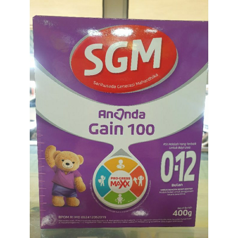 SGM Ananda Gain 100 0-12bulan