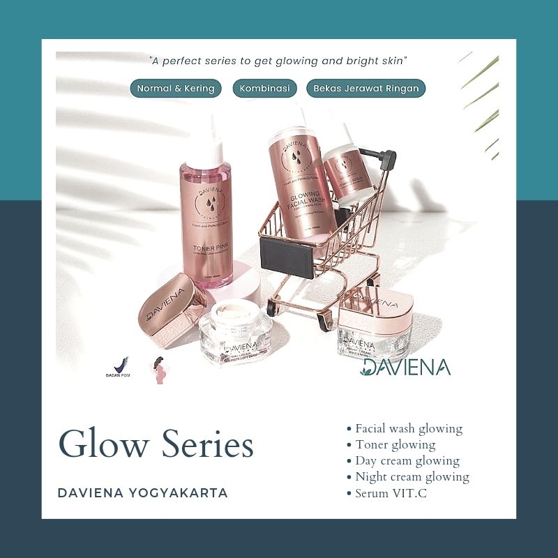 DAVIENA SKINCARE GLOWING PAKET  PELEMBAB WAJAH |DAVIENA CLINIC |DAVIENA SKINCARE Bandung