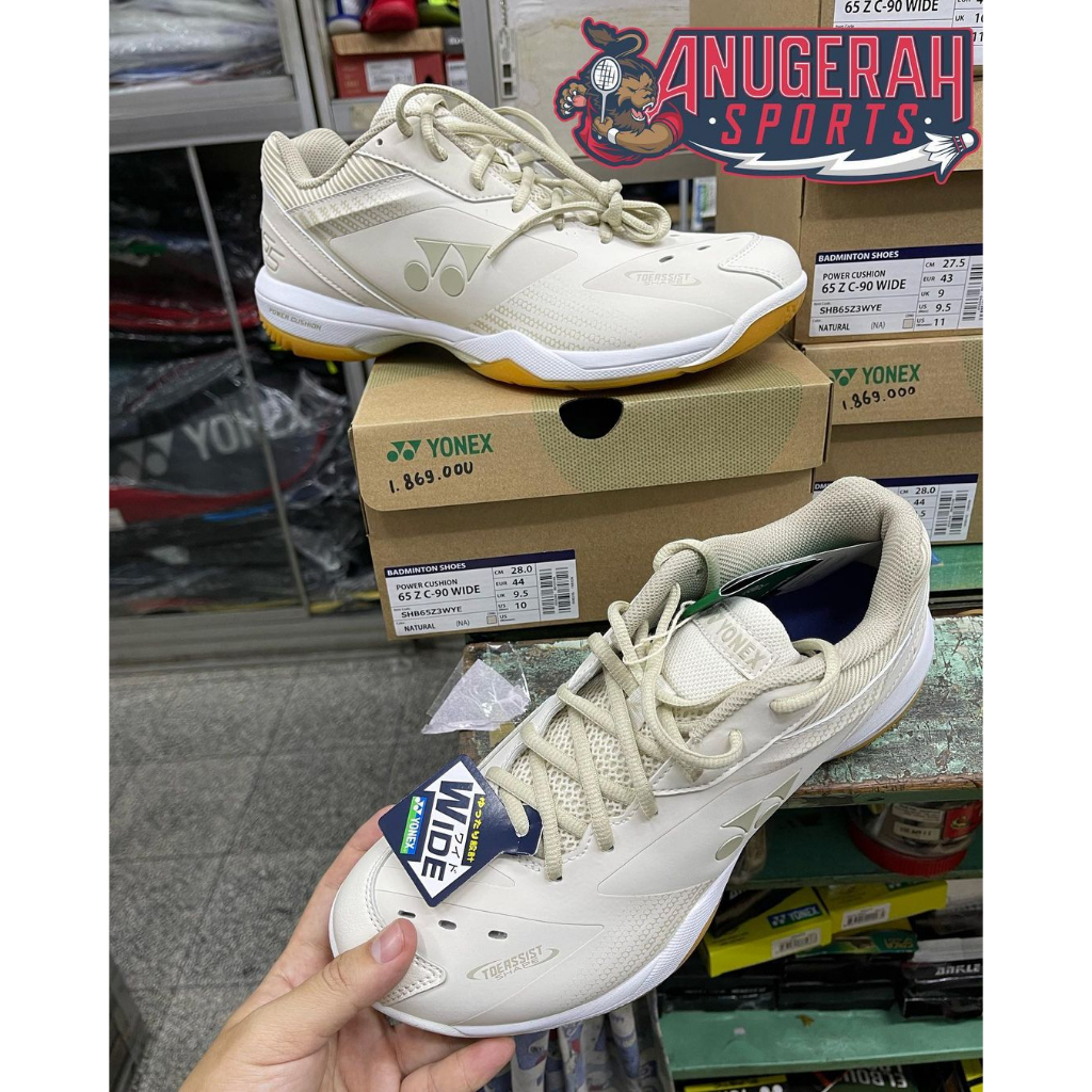 Sepatu Badminton YONEX POWER CUSHION SHB 65 Z C-90 WIDE (SHB65Z3WY) ORIGINAL