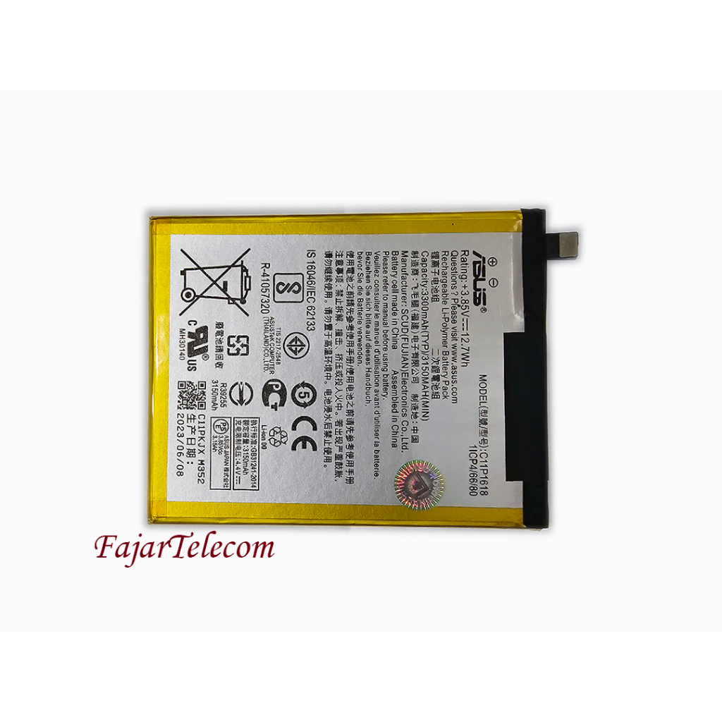 Baterai Asus Zenfone 5Q ZC600KL X017DA X017D C11P1618 Original