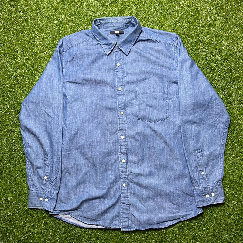 Uniqlo Kemeja Denim Jeans