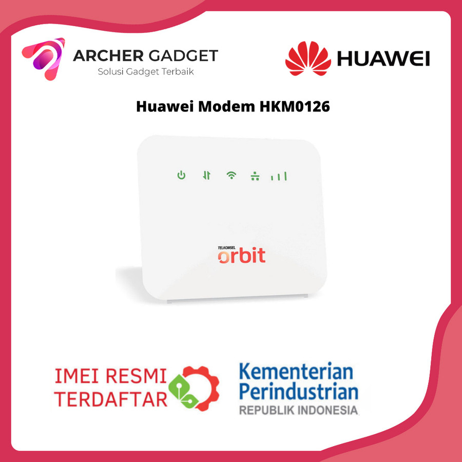 Huawei HKM0126 | HKM 0126 Orbit Star Lite Telkomsel Modem WiFi 4G