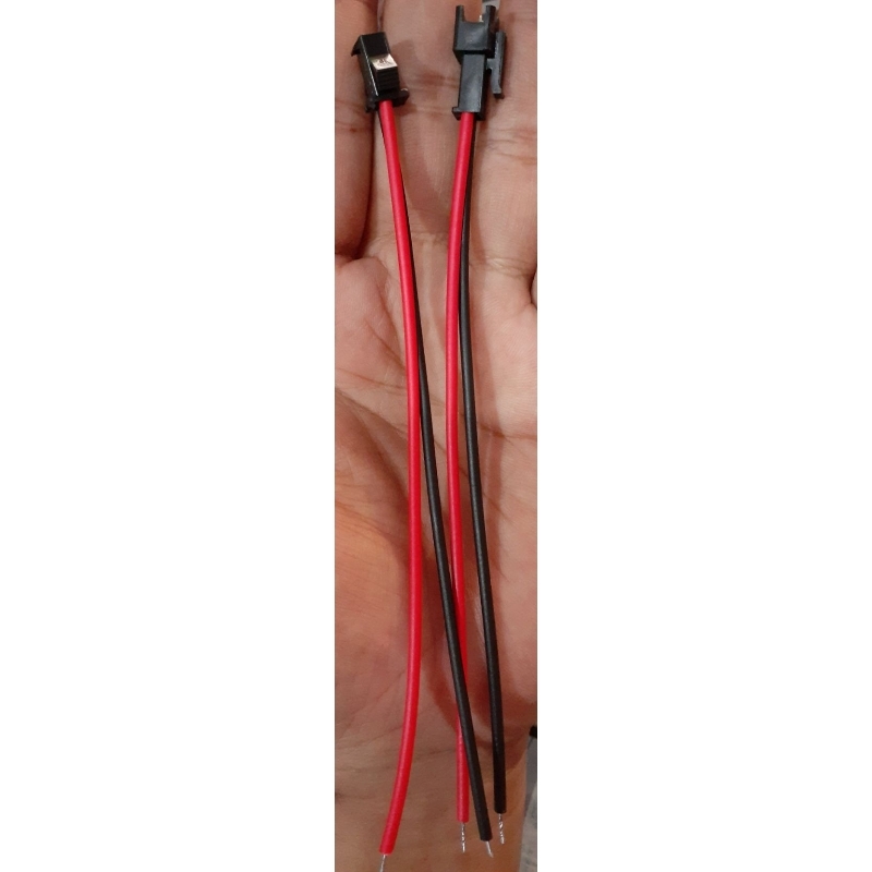KABEL SOKET BATERAI MOBIL RC | SOKET HITAM 2PIN | SOKET PUTIH 2PIN
