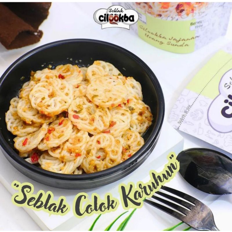 

Seblak Colok Karuhun (seblak coet / seblak cocol / seblak cobek)