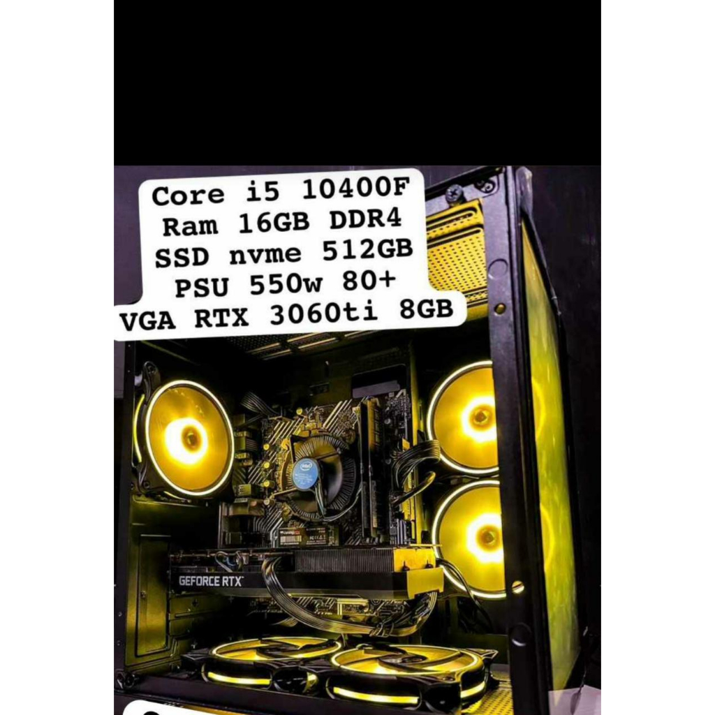 PC GAMING I5 WITH RTX 3060TI