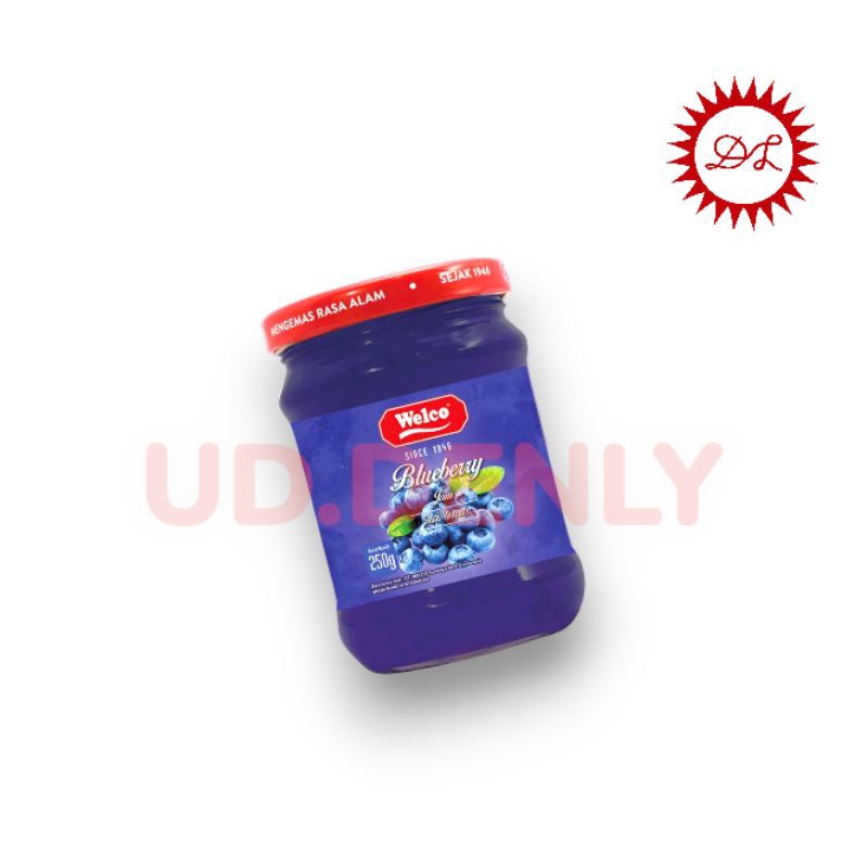 

Welco Blueberry Jam / Selai Bluberri
