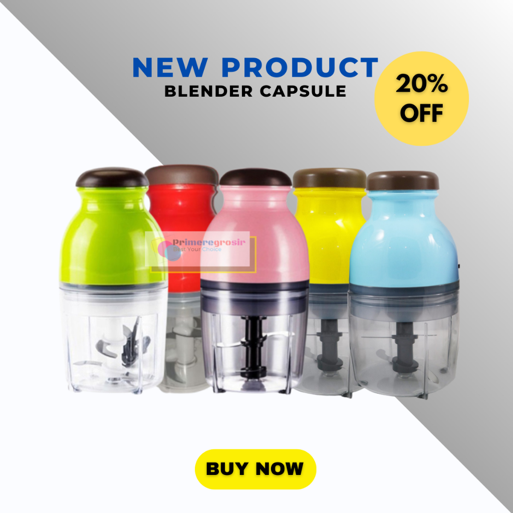 Blender Portable Kapsul Serbaguna / Blender Capsul Jus Bumbu