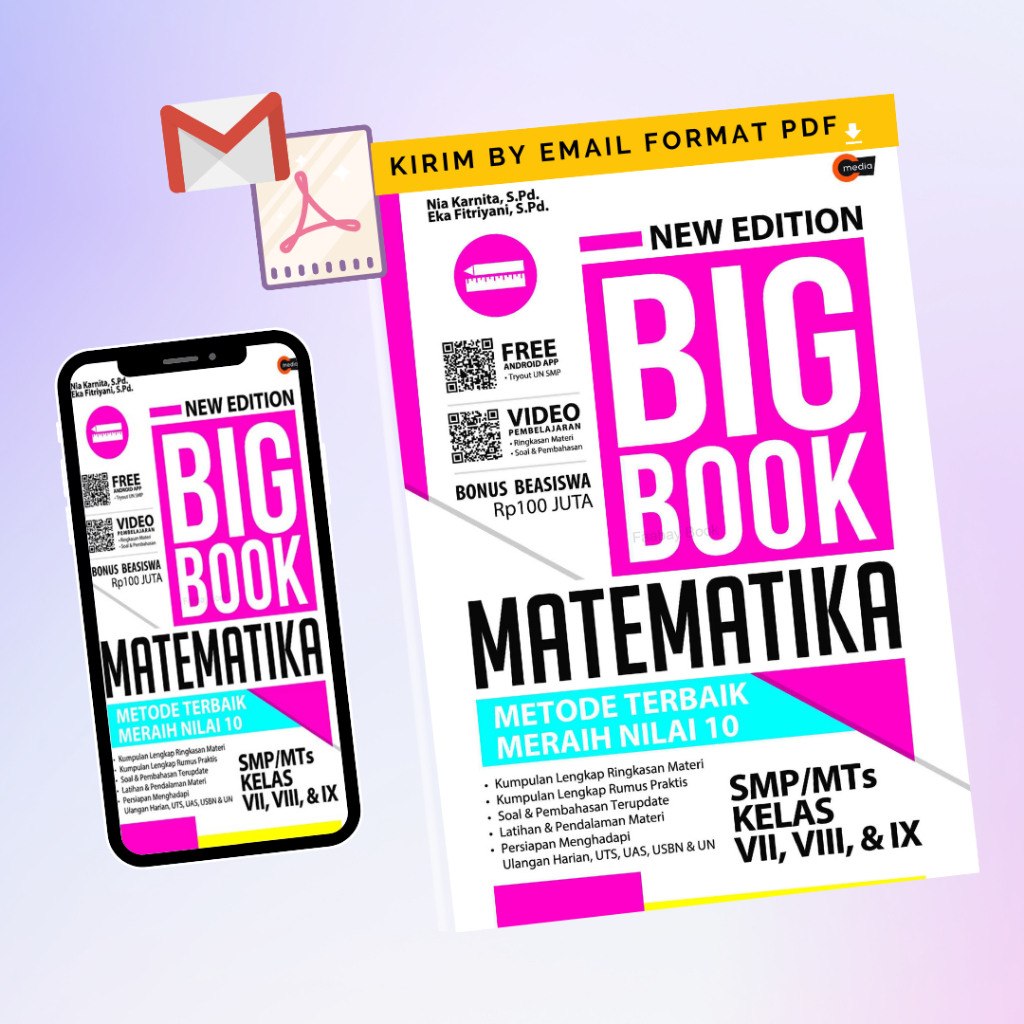 New Edition Big Book Matematika SMP/Mts Kelas VI, VIII, IX