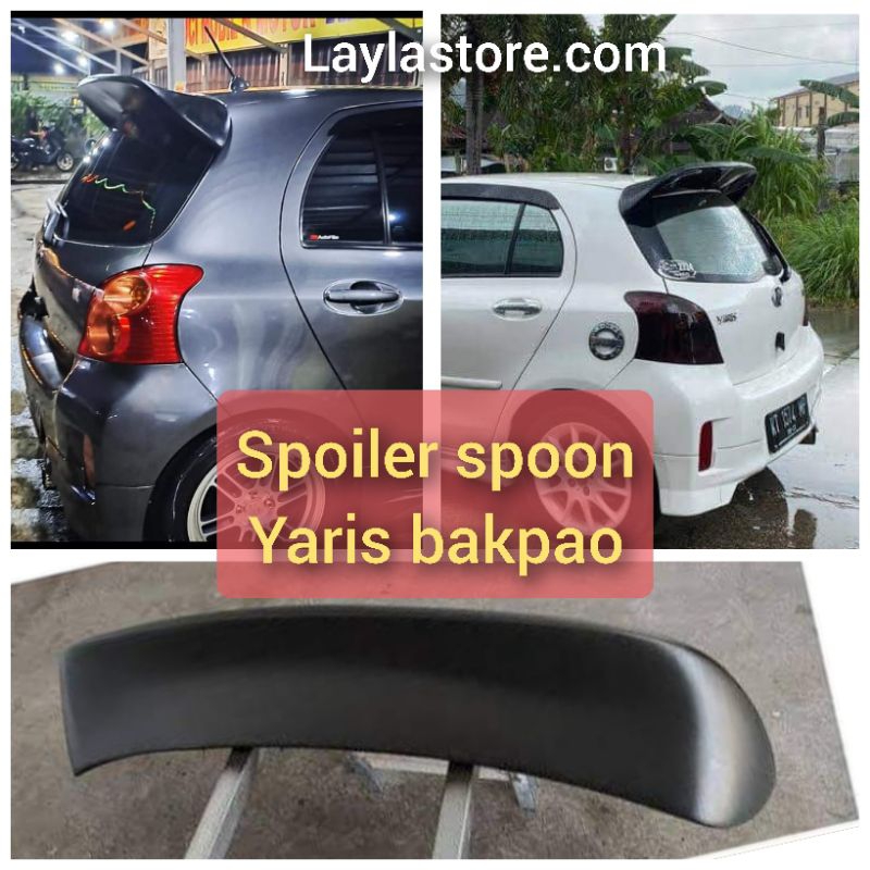 spoiler spoon yaris bakpao