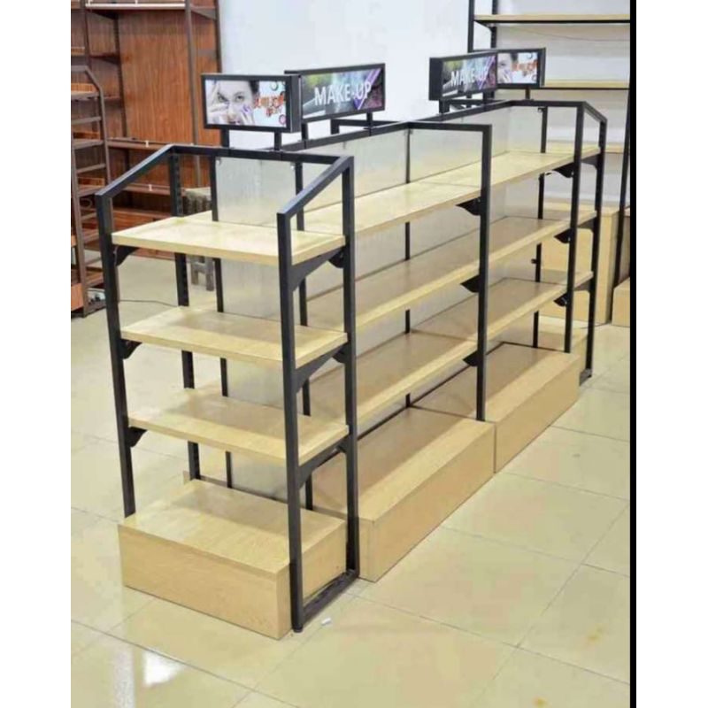 rak display kosmetik toko