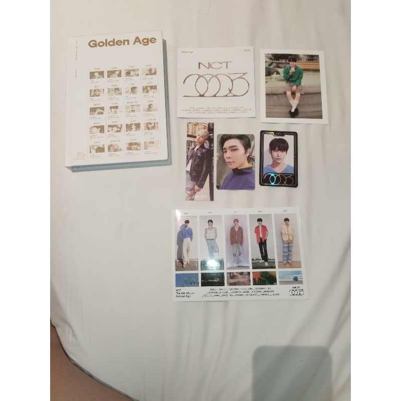 NCT 2023 Golden Age Archiving Johnny Doyoung Jaemin Chenle Photocard Postcard Bookmark Yearbook Stic