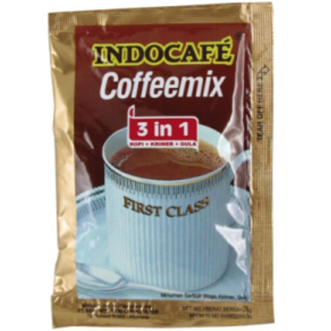 

KOPI INDOCAFE COFFEMIX 3 IN 1, 10 x 20gr (PER RENCENG)