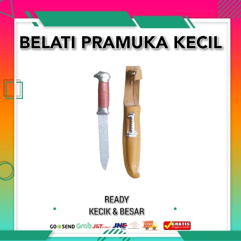 Pisau Belati Pramuka Kecil | Belati Pramuka Premium | Pisau Pramuka