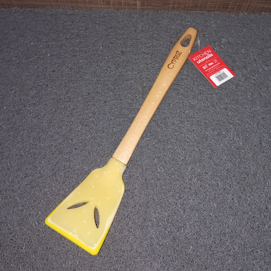 Turner Lubang CYPRUS Lemon AM-0980/Spatula Silicon