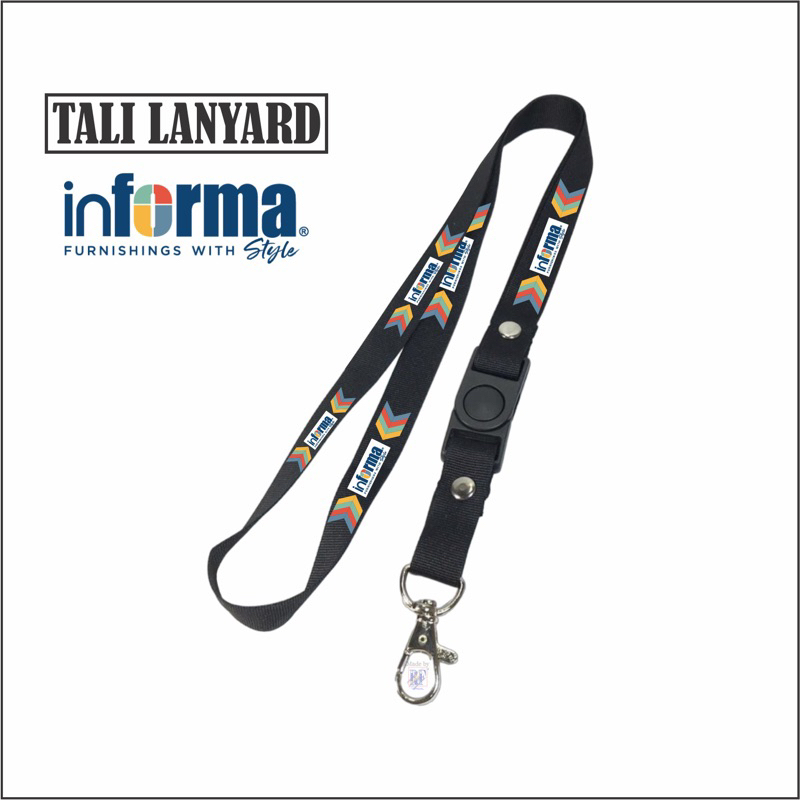

TALI LANYARD INFORMA FURNISHING WITH STYLE - TALI ID CARD GANTUNGAN KUNCI GANTUNGAN FLASHDISK GANTUNGAN NAMETAG TALI LANYARD BEST SELLER COD