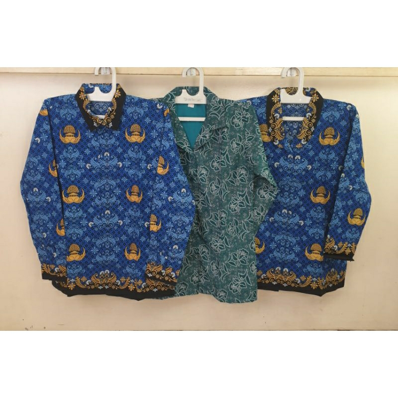 Baju Kemeja BATIK ABDI INDONESIA Seragam Korpri Katun Pria-Wanita kain sutra