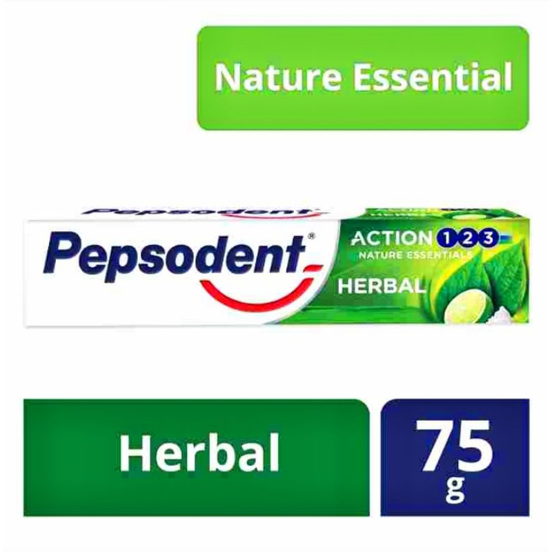 Pepsodent Action 123 Herbal 75g