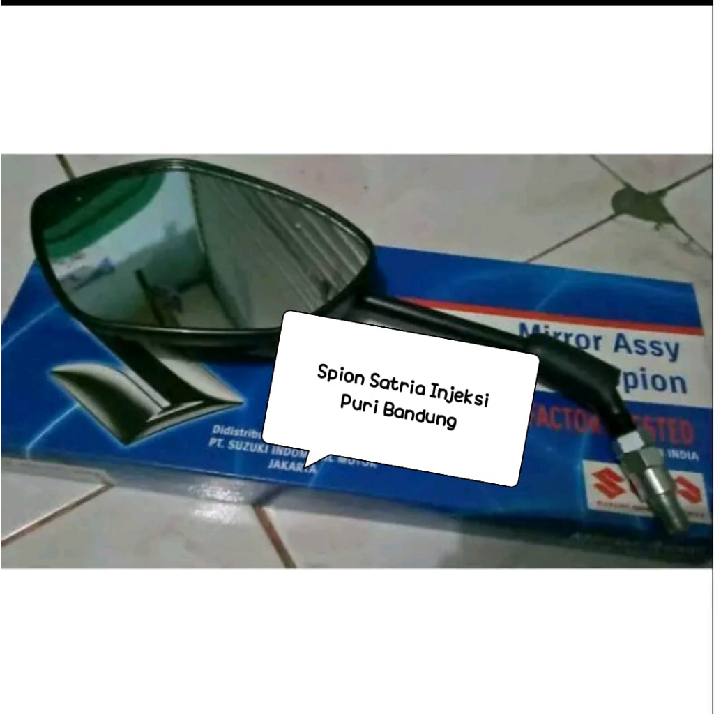 Kaca Spion Kiri Motor Satria Fu Injeksi Original Suzuki Genuine Accesories SGA