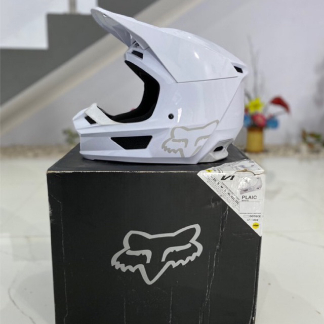 FOX V1 MVRS WHITE SIZE L LIMITED EDITION