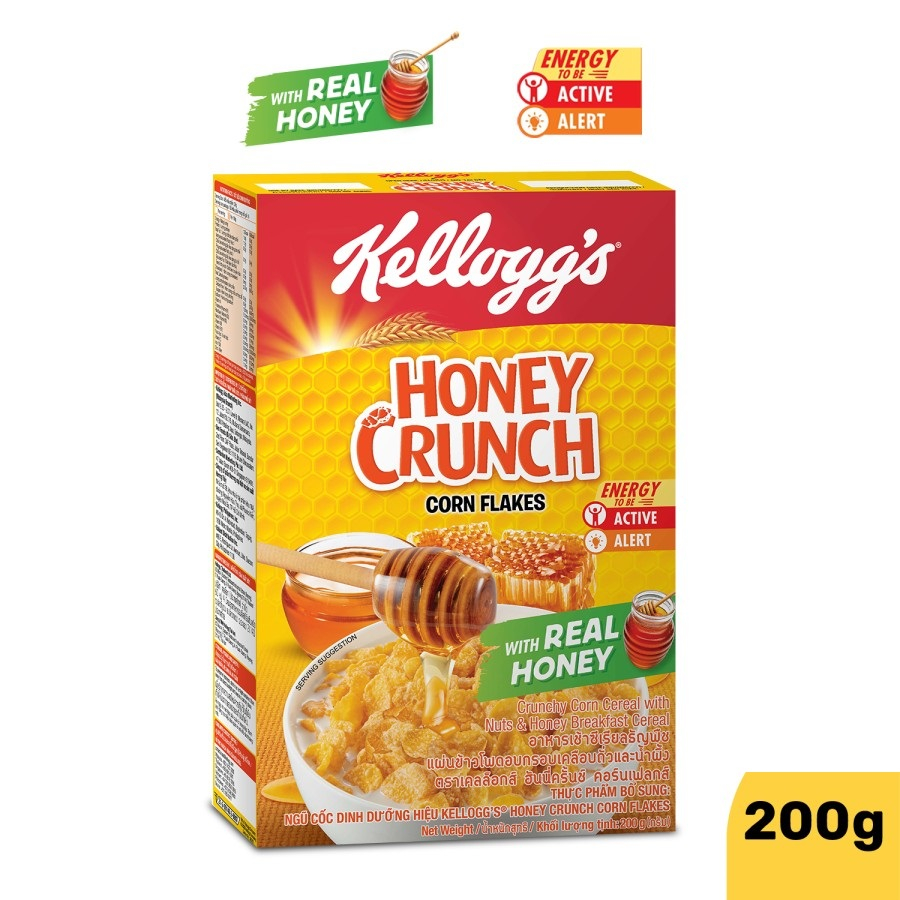 

Sereal cereal Honey Crunch kellogg's Kellogs 200 360 Gram (Pack)