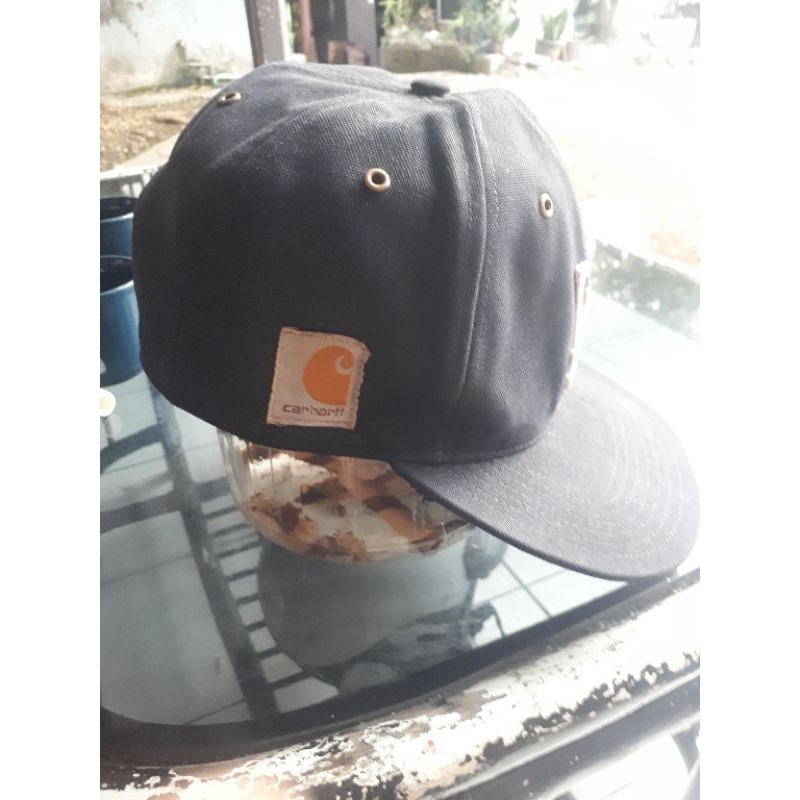 topi snapback 47 brands x carhartt x LA dodgers