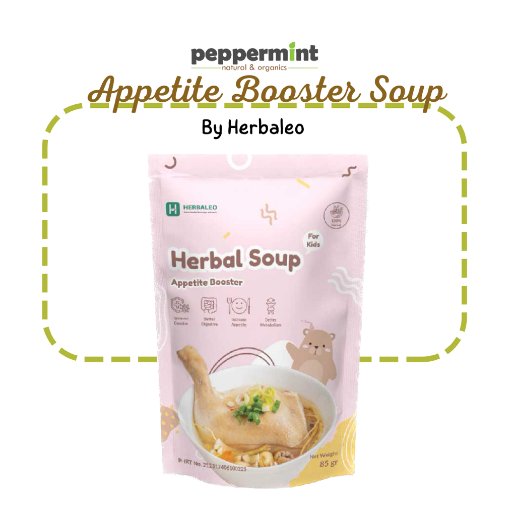 

Herbaleo Herbal Soup Appetite Booster (85 gr) / Penambah Nafsu Makan Anak