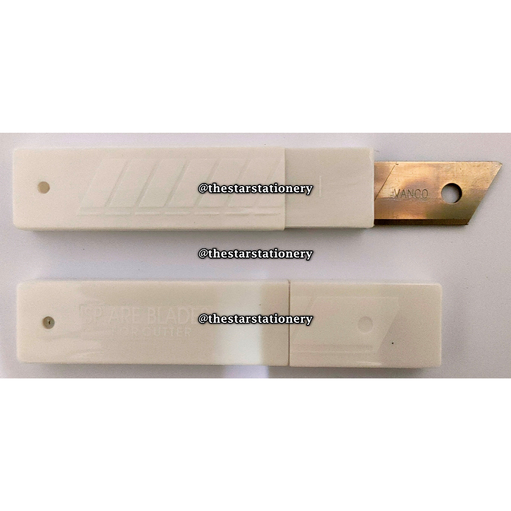 

(1 Tube) GROSIR Isi Cutter VANCO L-150 Besar / Cutter Blade Refill Vanco L-150 L150 (1 Tube)