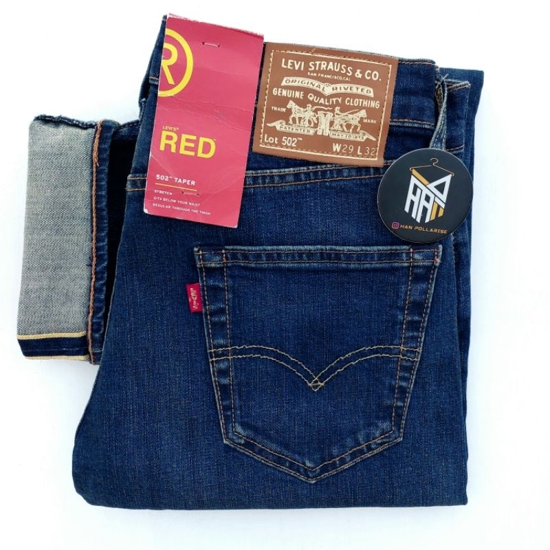 Levis 502 Spesial Gold Line Selvedge