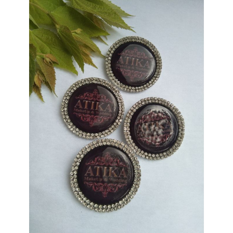 BROS PIN LOGO CUSTOM/BROS JILBAB MURAH