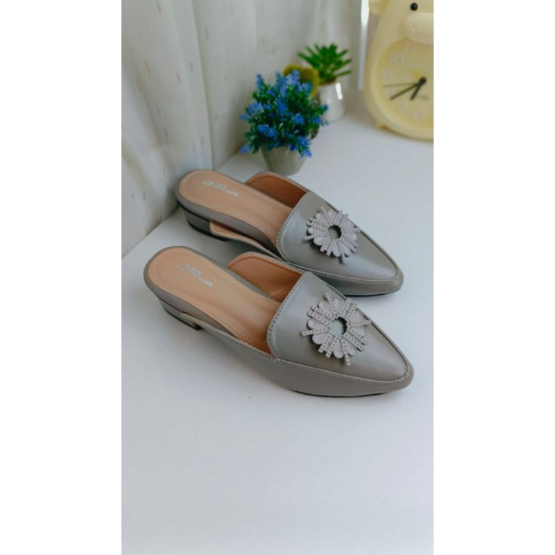 Sandal Sepatu Mules Flatshoes