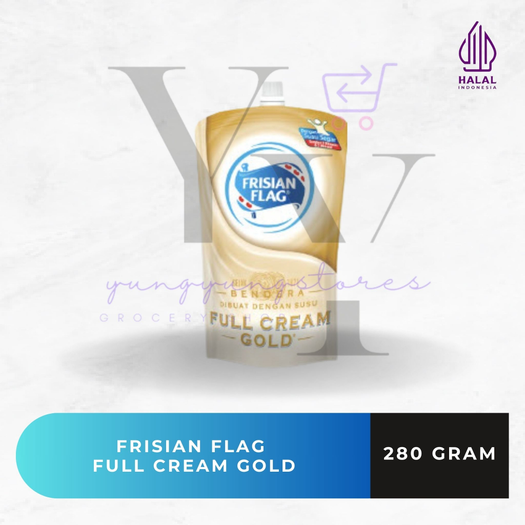 

Frisian Flag Susu Bendera Kental Manis Gold Pouch 280 gram