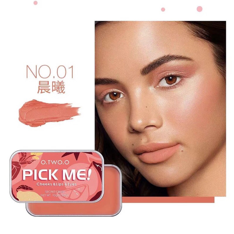 Pick Me Blush On 3in1 O.TWO.O