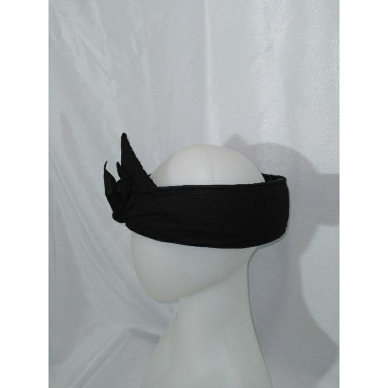 iket sunda hitam polos