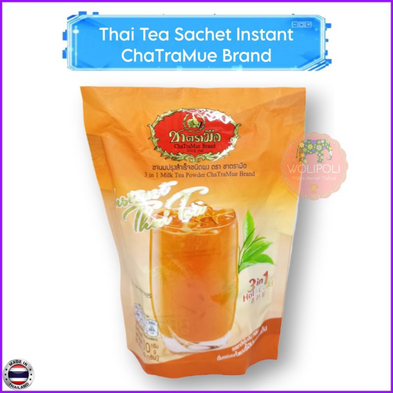 

Thai Tea ChaTraMue Thailand Hot And Cold 5 Sachet