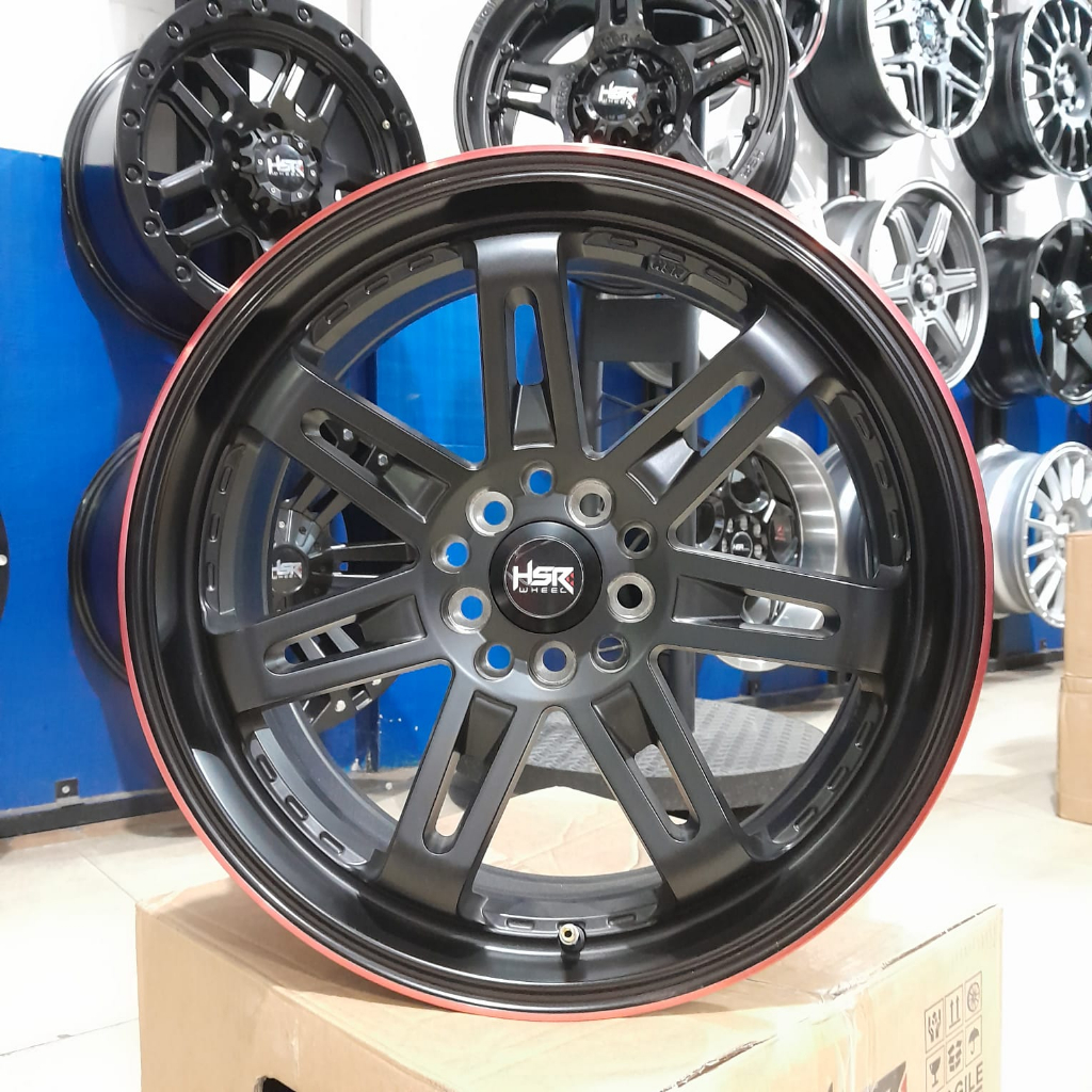 Velg HSR DAIMON Ring 17 Mobil XL7 Innova Brv Juke Gratis Ongkir