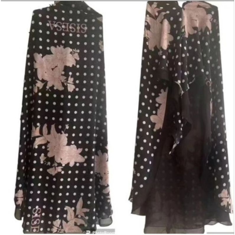 Khimar preloved  Sisesa Black